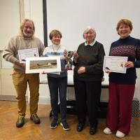 Roger Derham (2nd), Patricia Donohue (1st), Ann Sweeney (Judge) & Martina Farrell (3rd)